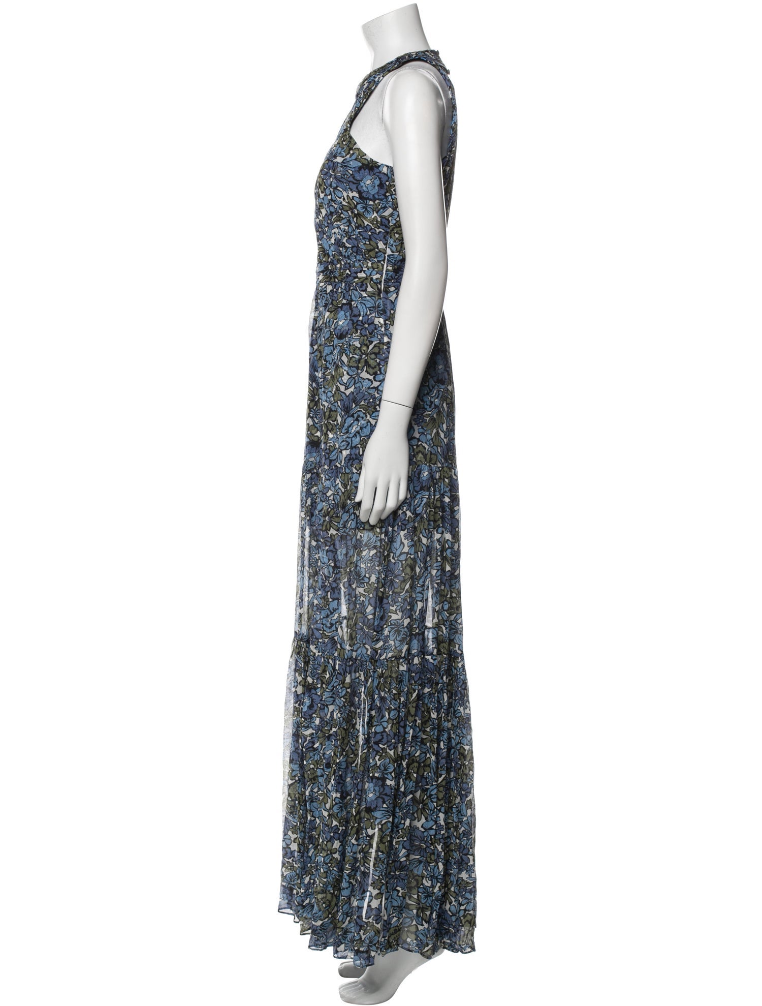 Veronica Beard Silk Long Dress