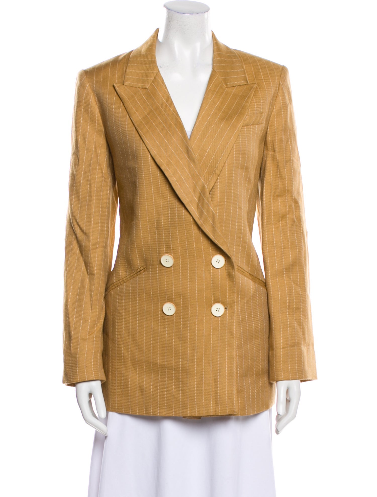 Veronica Beard Linen Striped Blazer w/ Tags