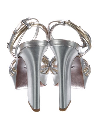 Veronica Beard Leather Sandals