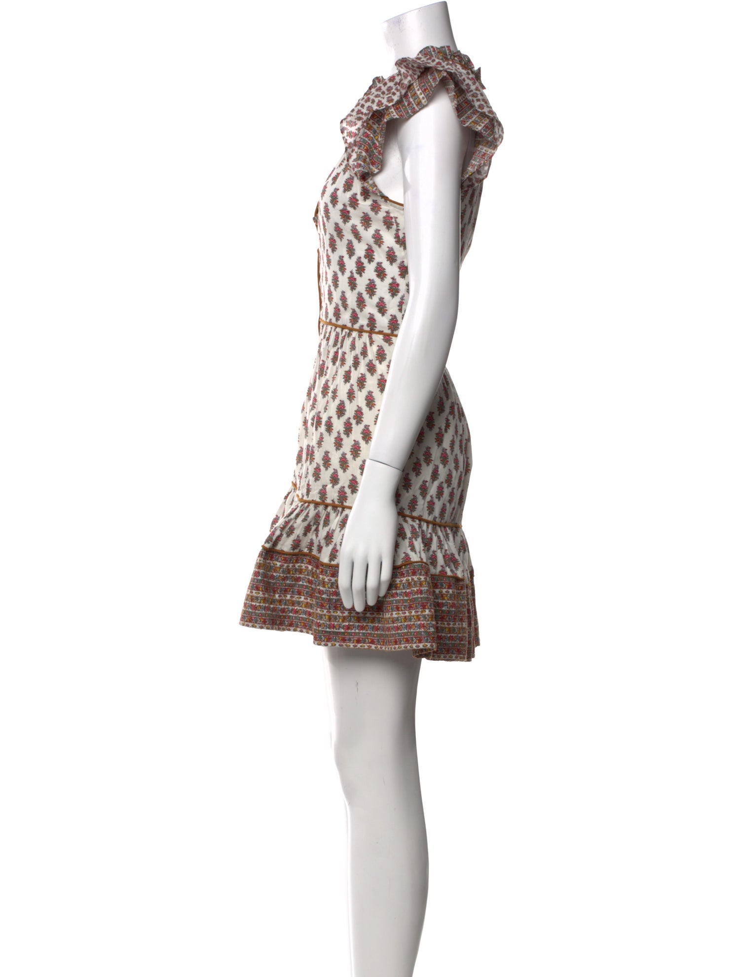 Veronica Beard Printed Mini Dress