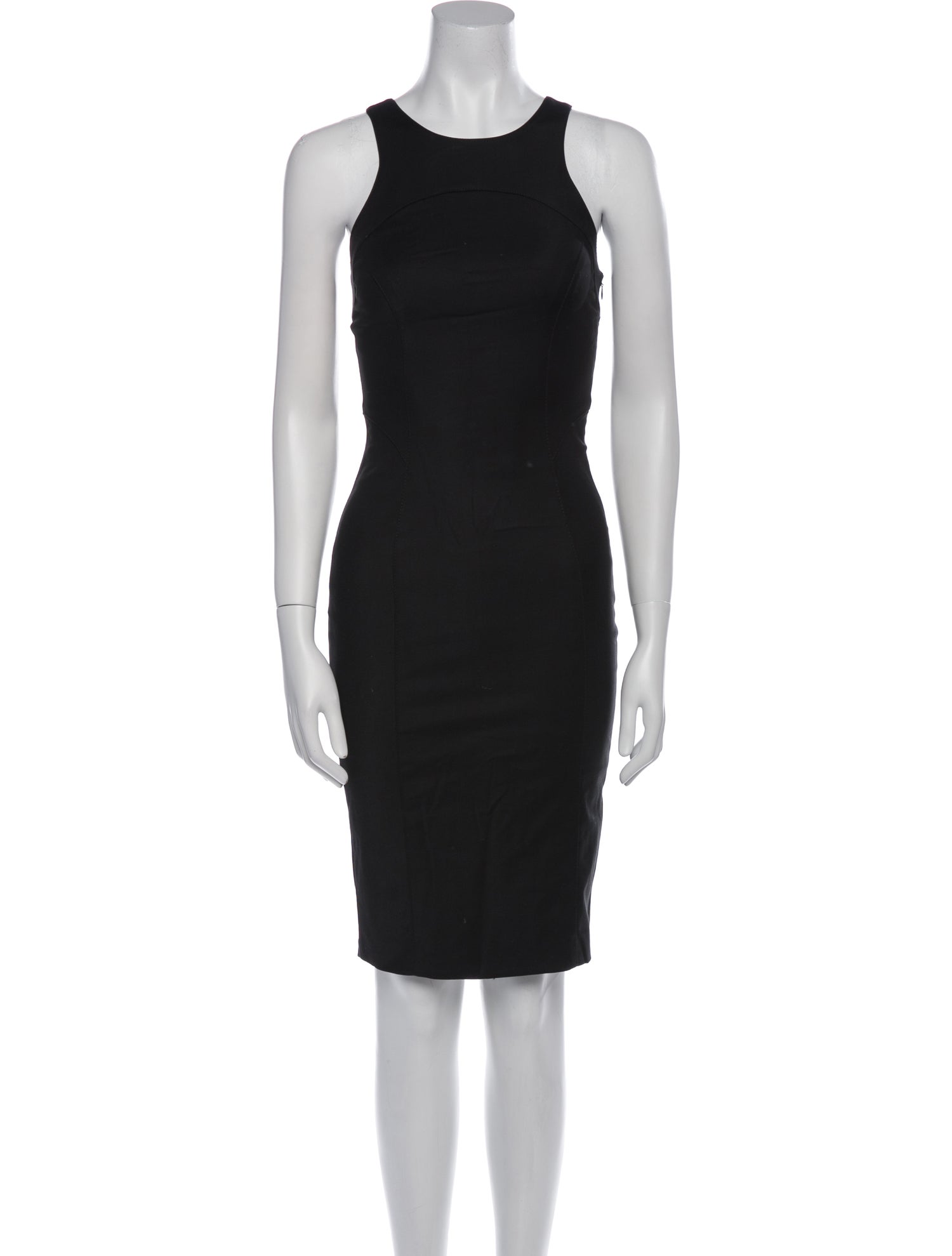Veronica Beard Crew Neck Knee-Length Dress