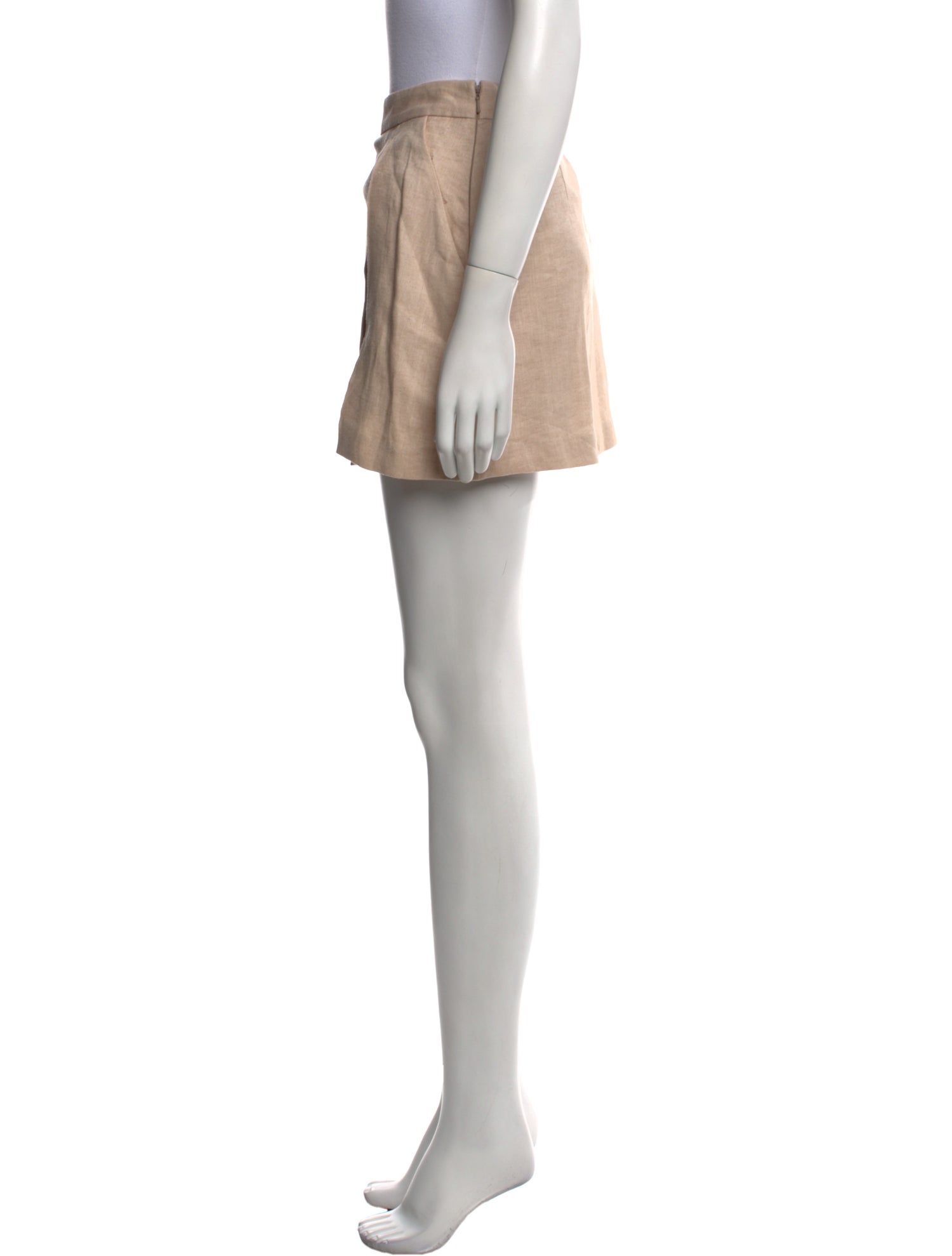 Veronica Beard Linen Mini Shorts