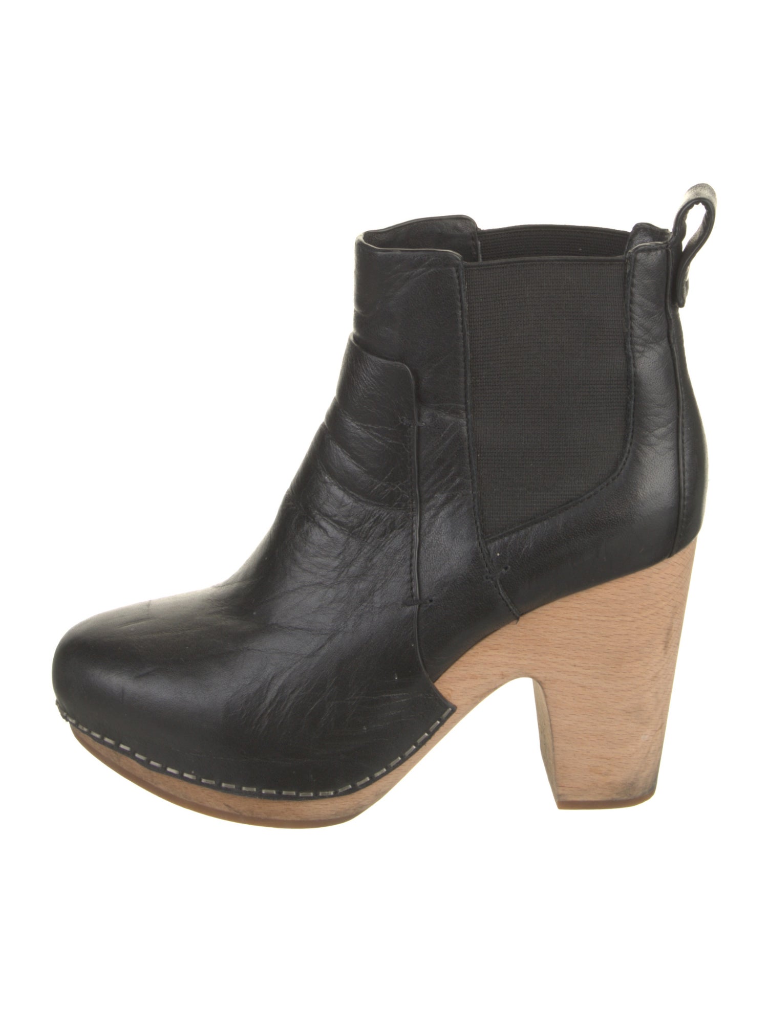 Veronica Beard Leather Chelsea Boots