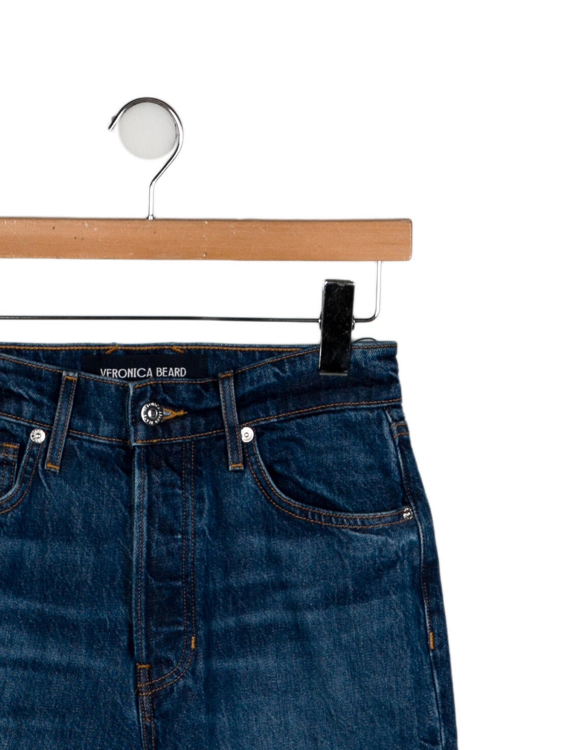 Veronica Beard High-Rise Straight Leg Jeans w/ Tags