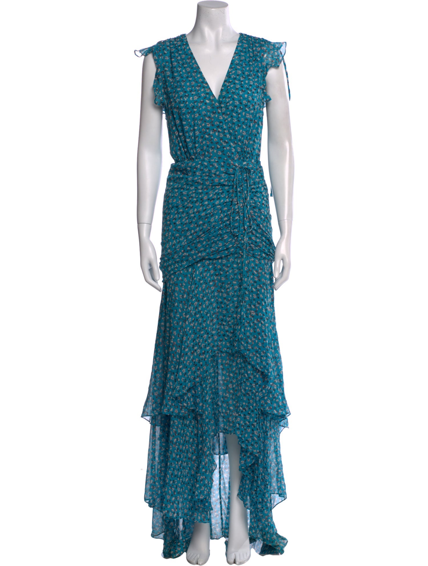 Veronica Beard Silk Long Dress