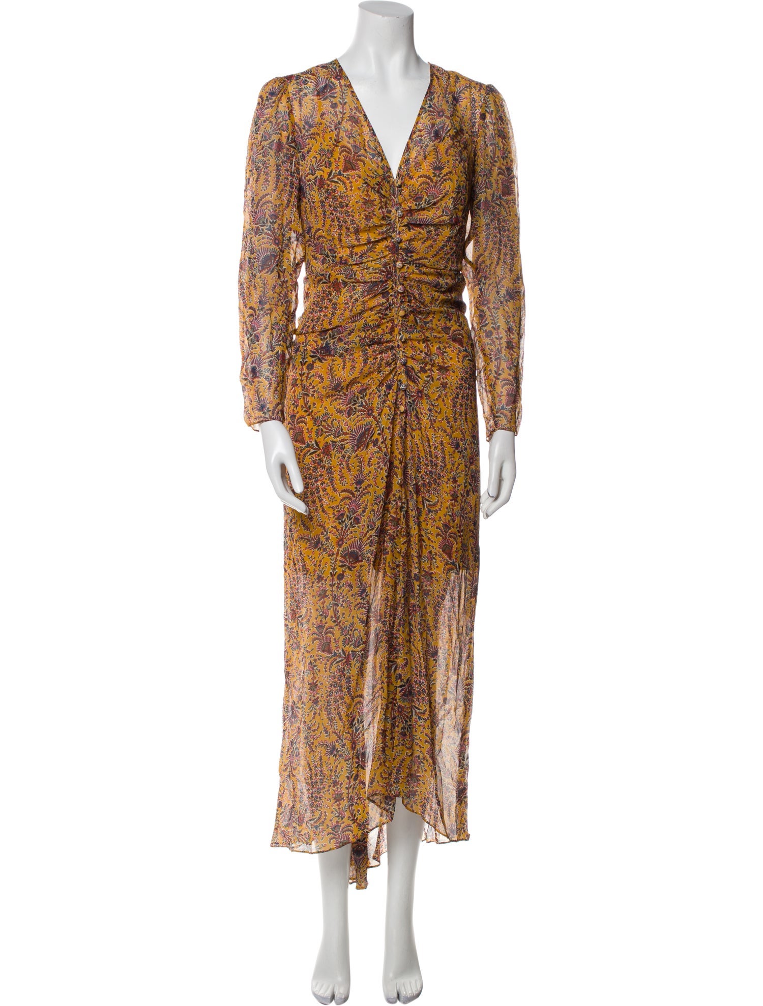 Veronica Beard Silk Long Dress