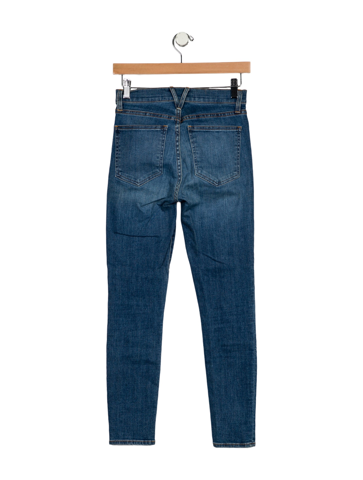 Veronica Beard Mid-Rise Skinny Leg Jeans
