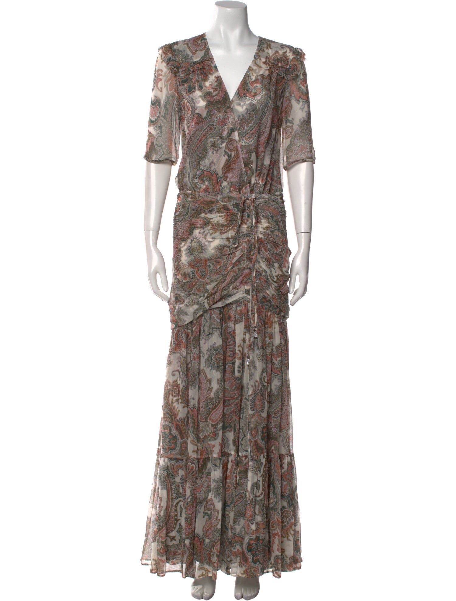 Veronica Beard Silk Long Dress