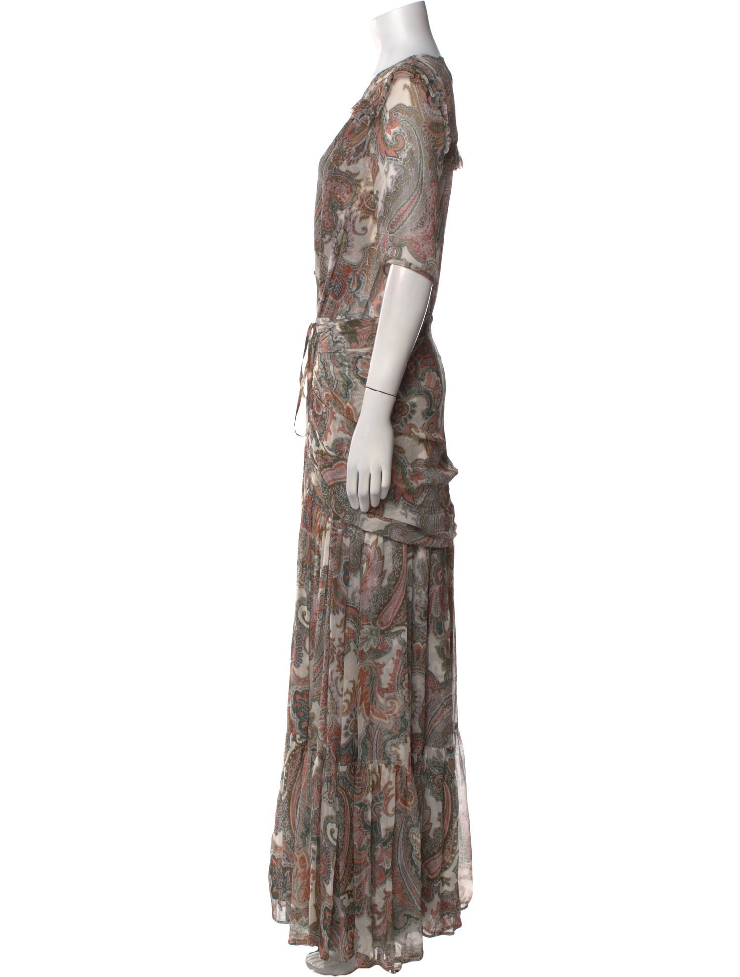 Veronica Beard Silk Long Dress