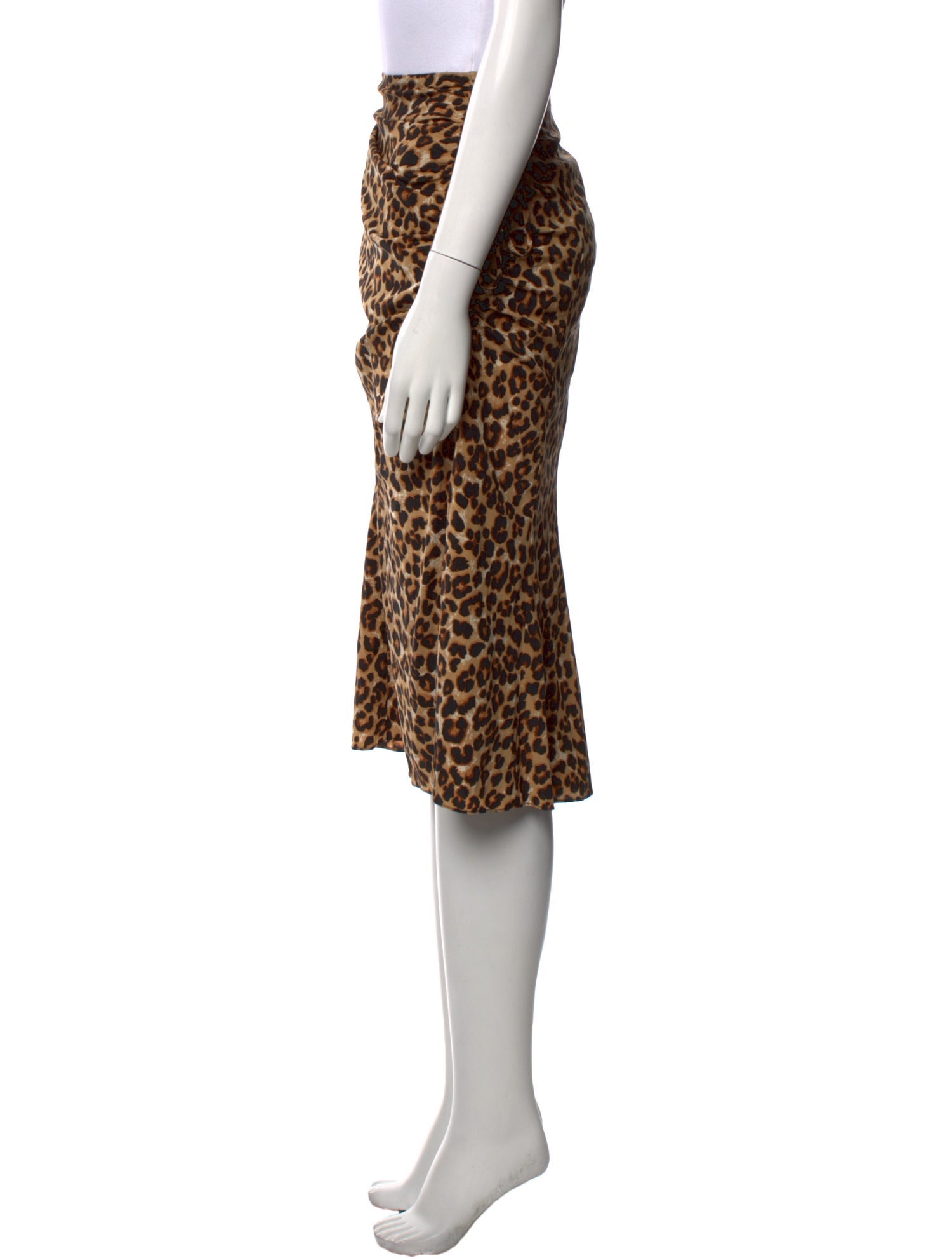 Veronica Beard Silk Knee-Length Skirt