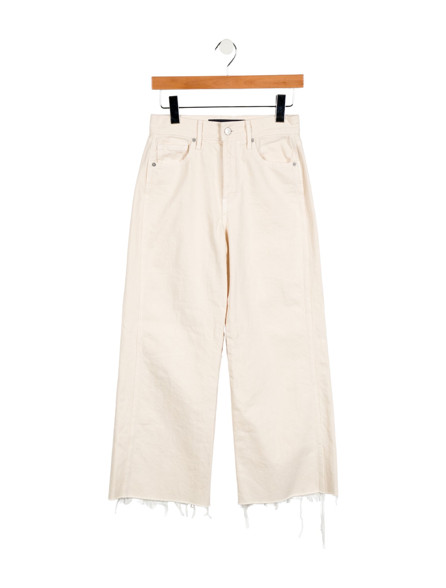 Veronica Beard High-Rise Wide Leg Jeans