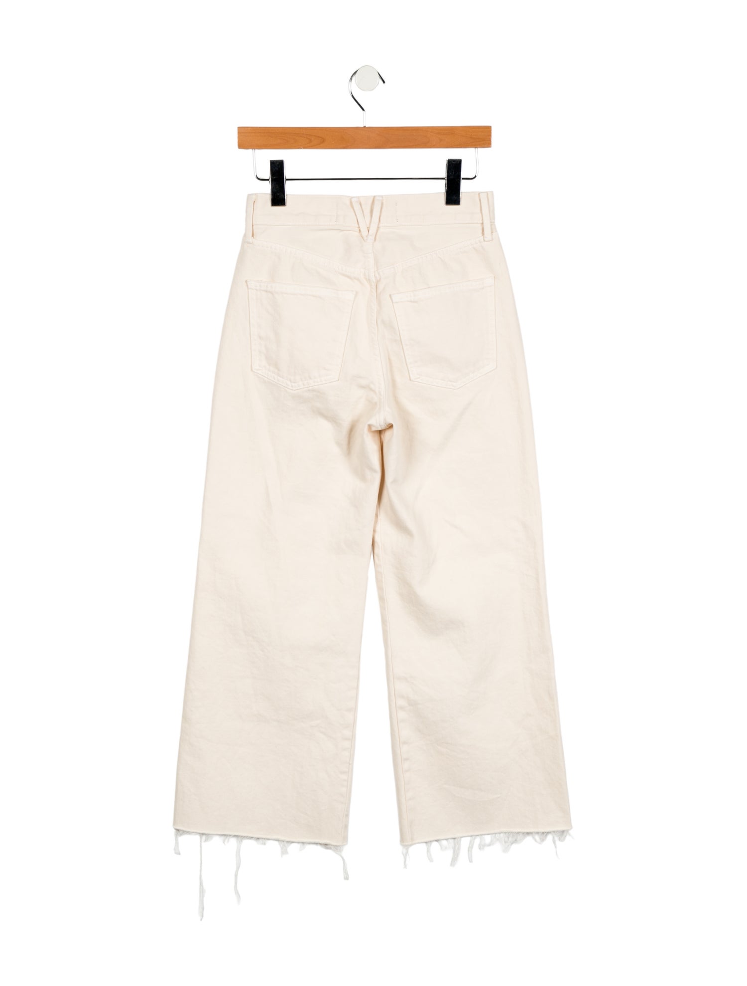 Veronica Beard High-Rise Wide Leg Jeans