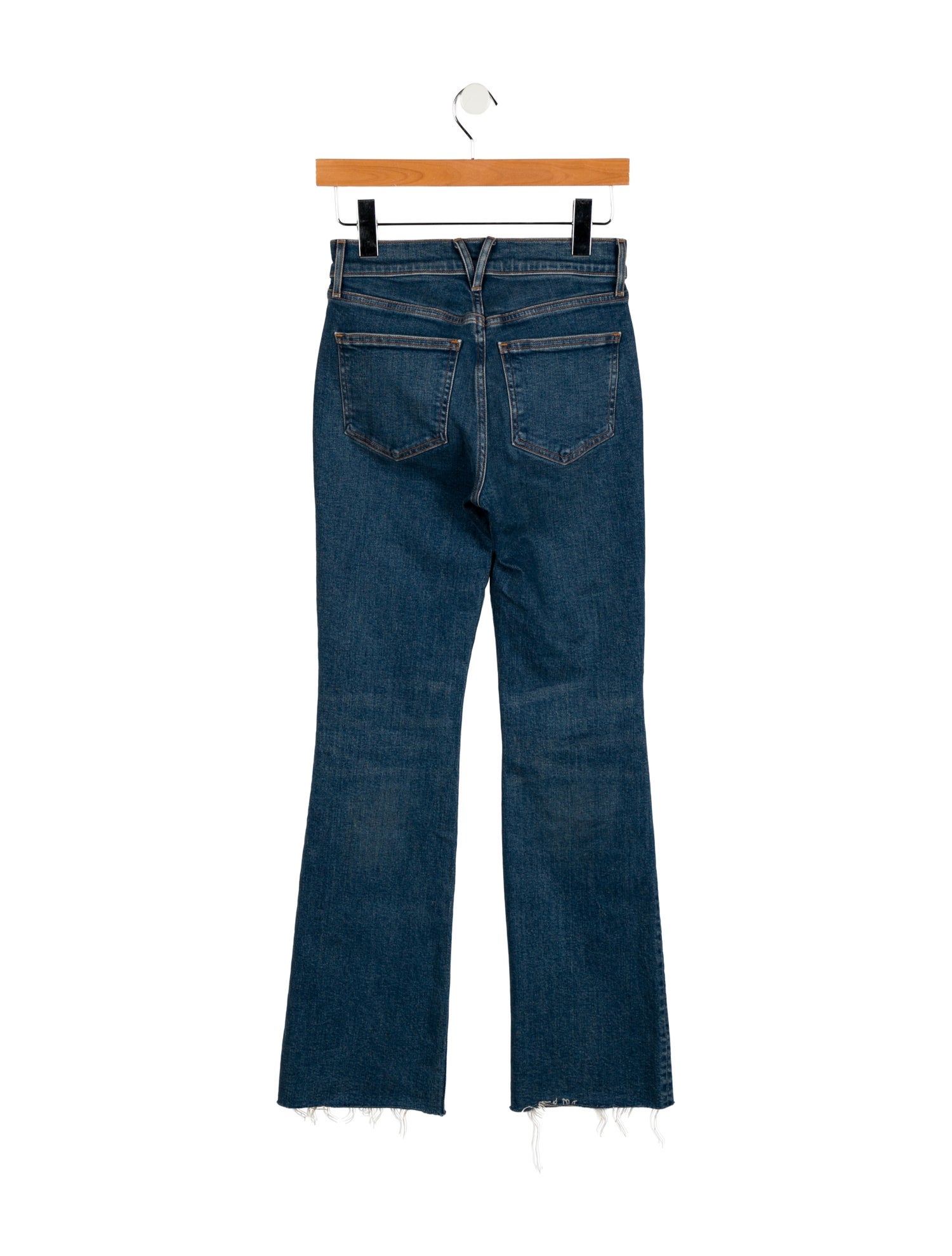 Veronica Beard High-Rise Straight Leg Jeans