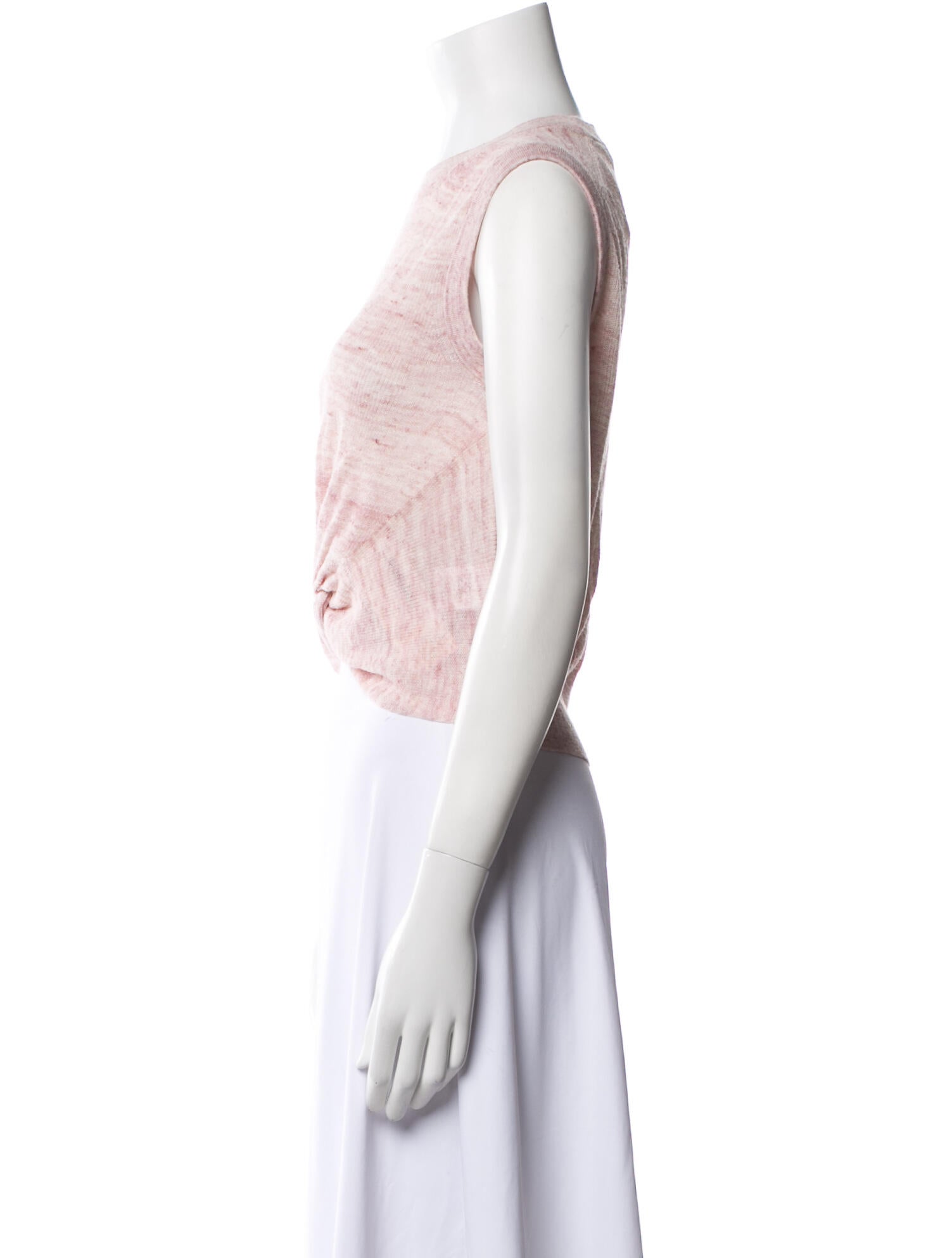 Veronica Beard Linen Crew Neck Sweater