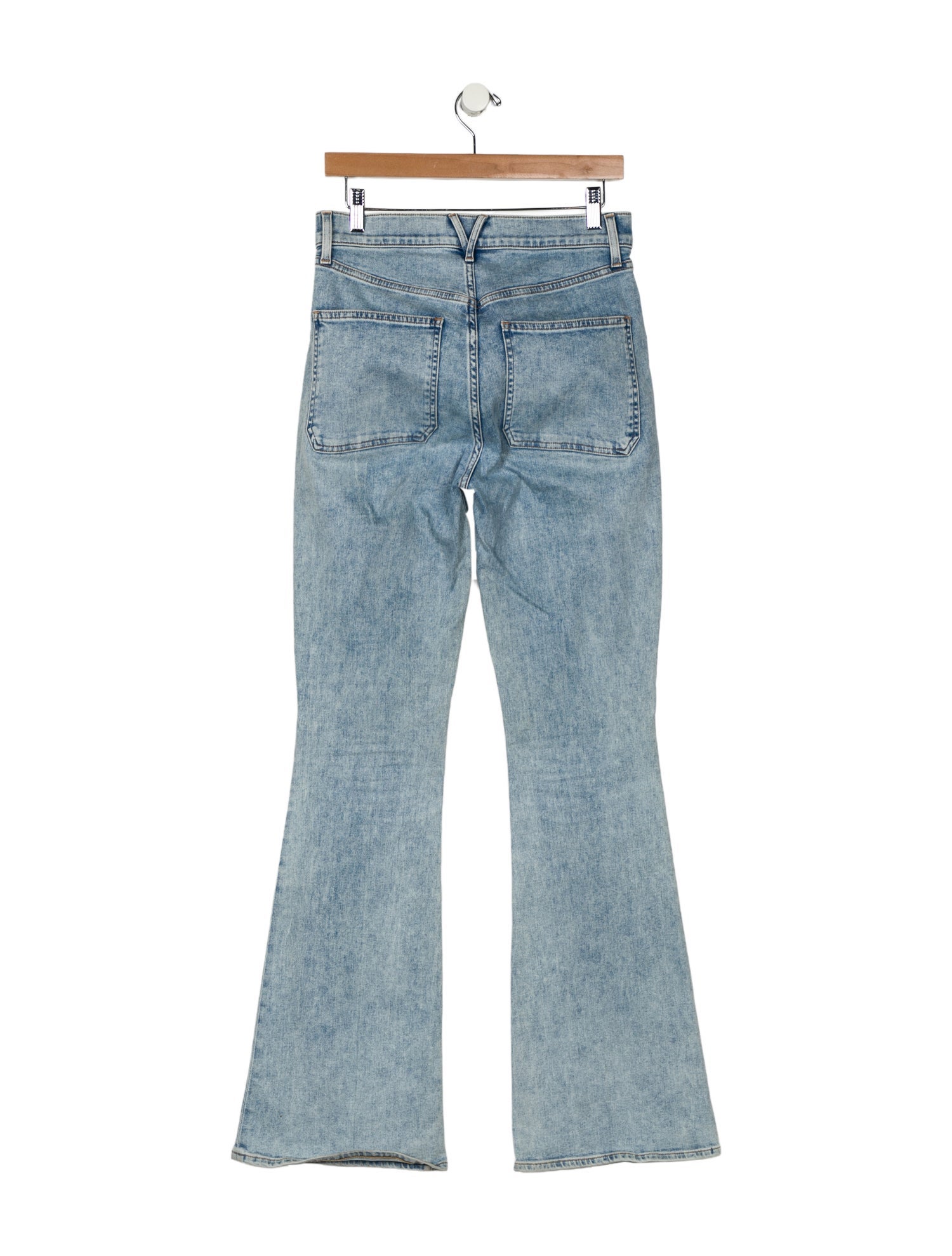 Veronica Beard High-Rise Wide Leg Jeans
