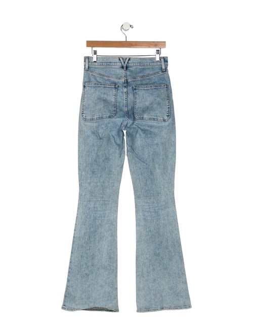 Veronica Beard High-Rise Wide Leg Jeans
