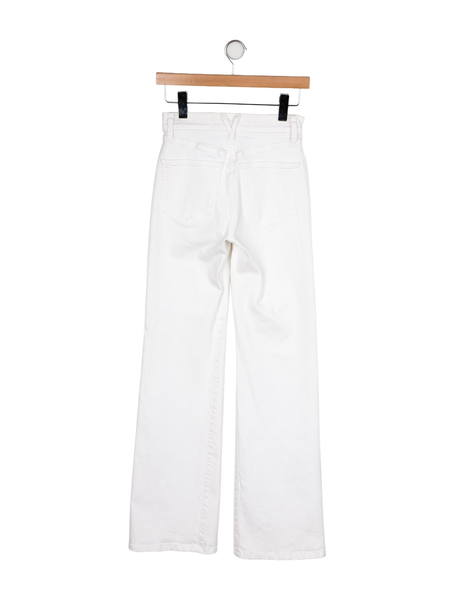 Veronica Beard Mid-Rise Wide Leg Jeans