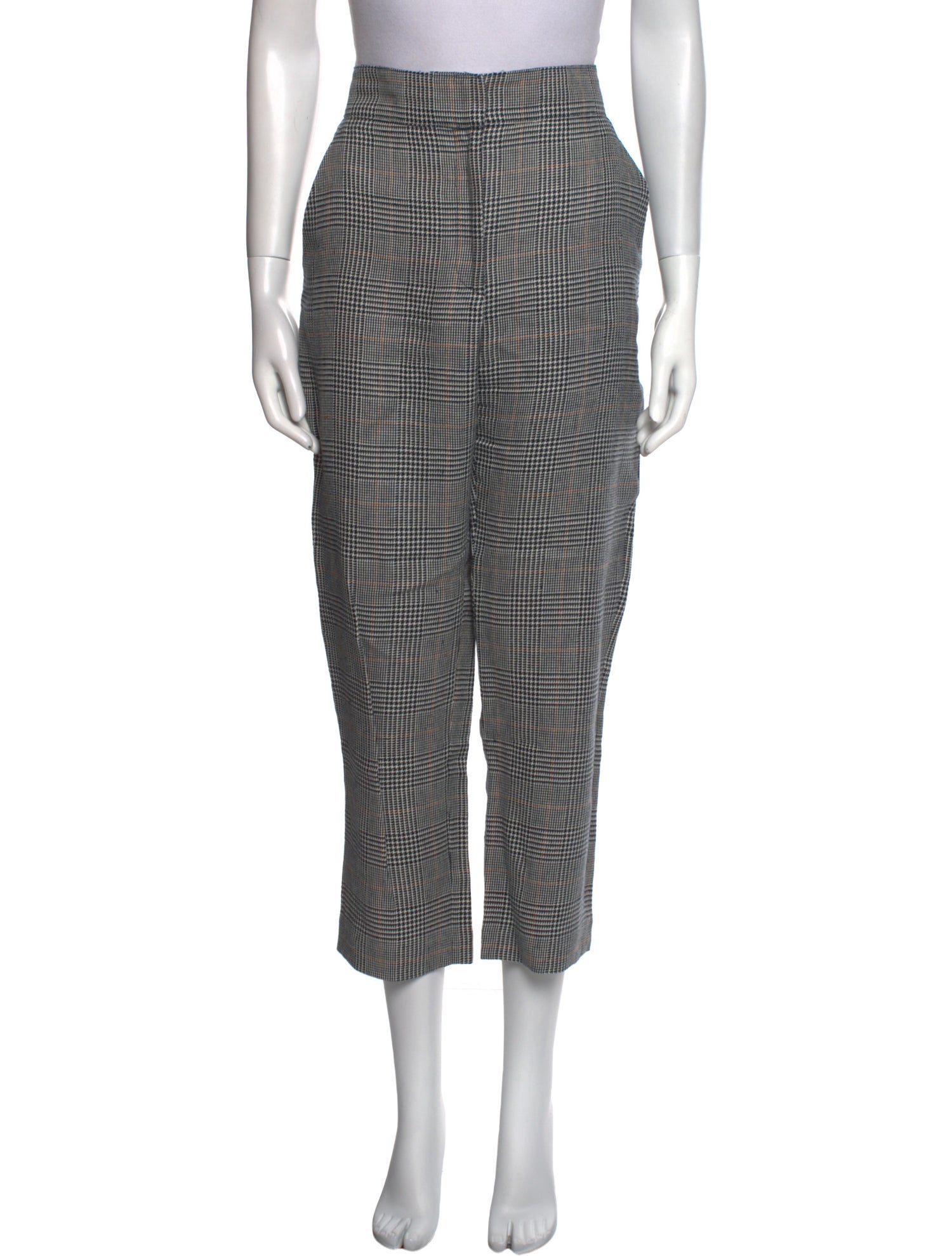 Veronica Beard Linen Straight Leg Pants