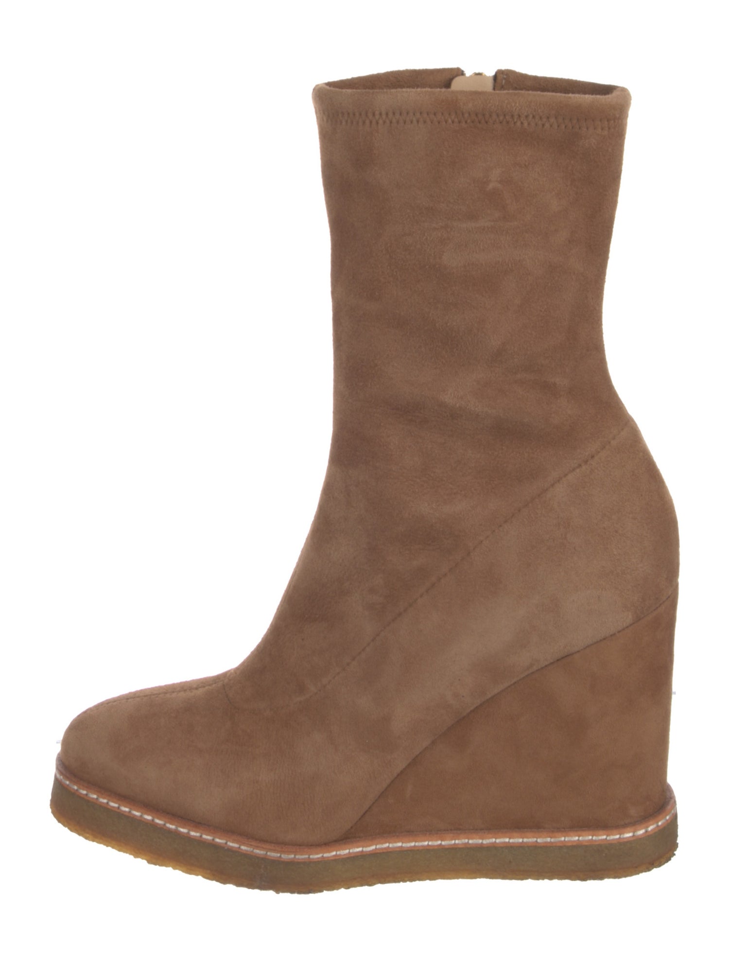 Veronica Beard Suede Sock Boots