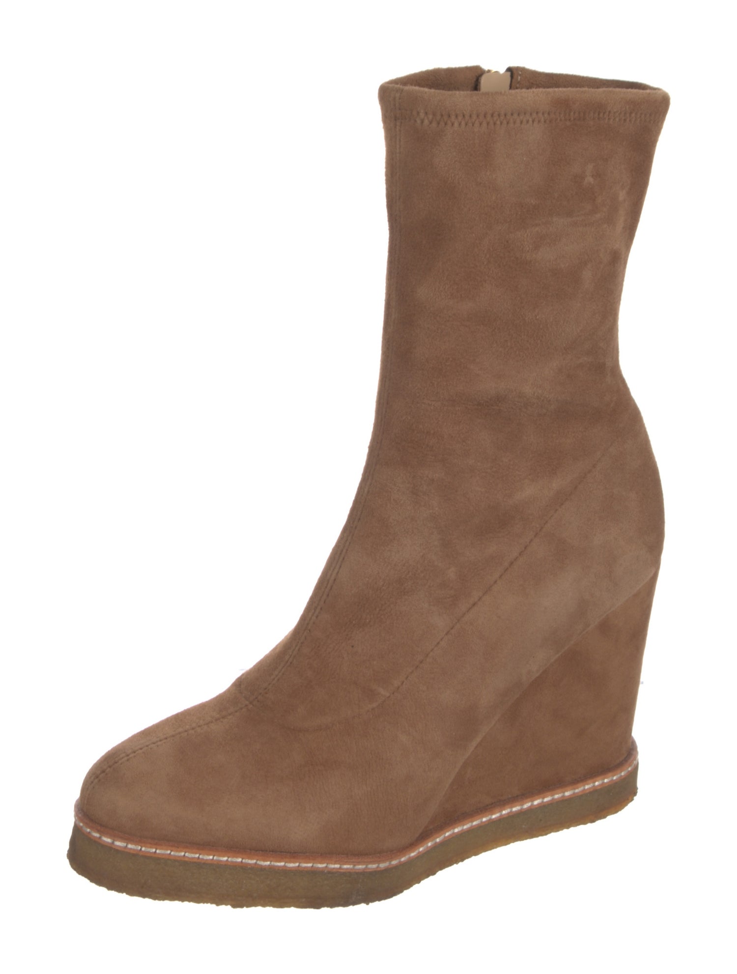 Veronica Beard Suede Sock Boots