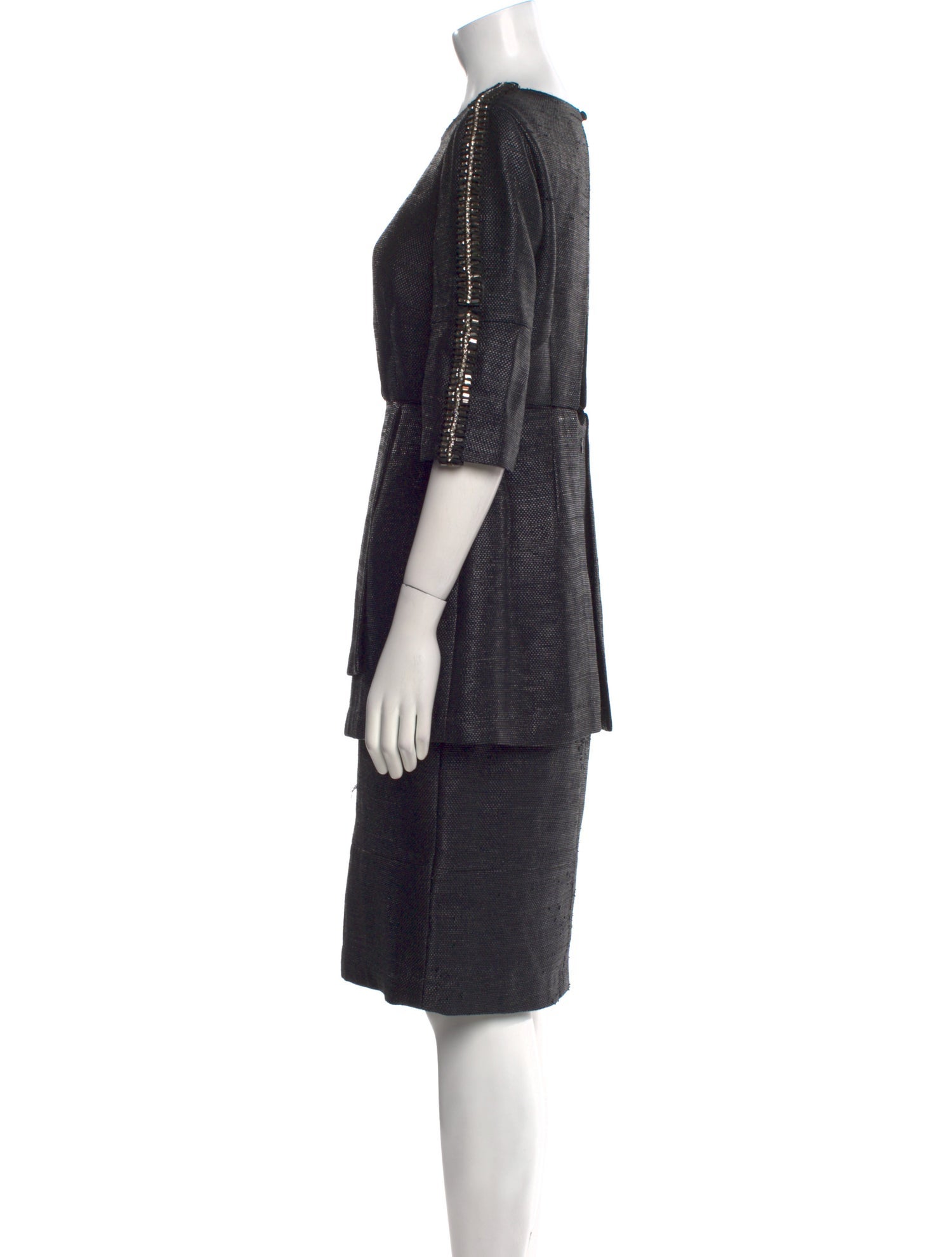 Veronica Beard Wool Knee-Length Dress