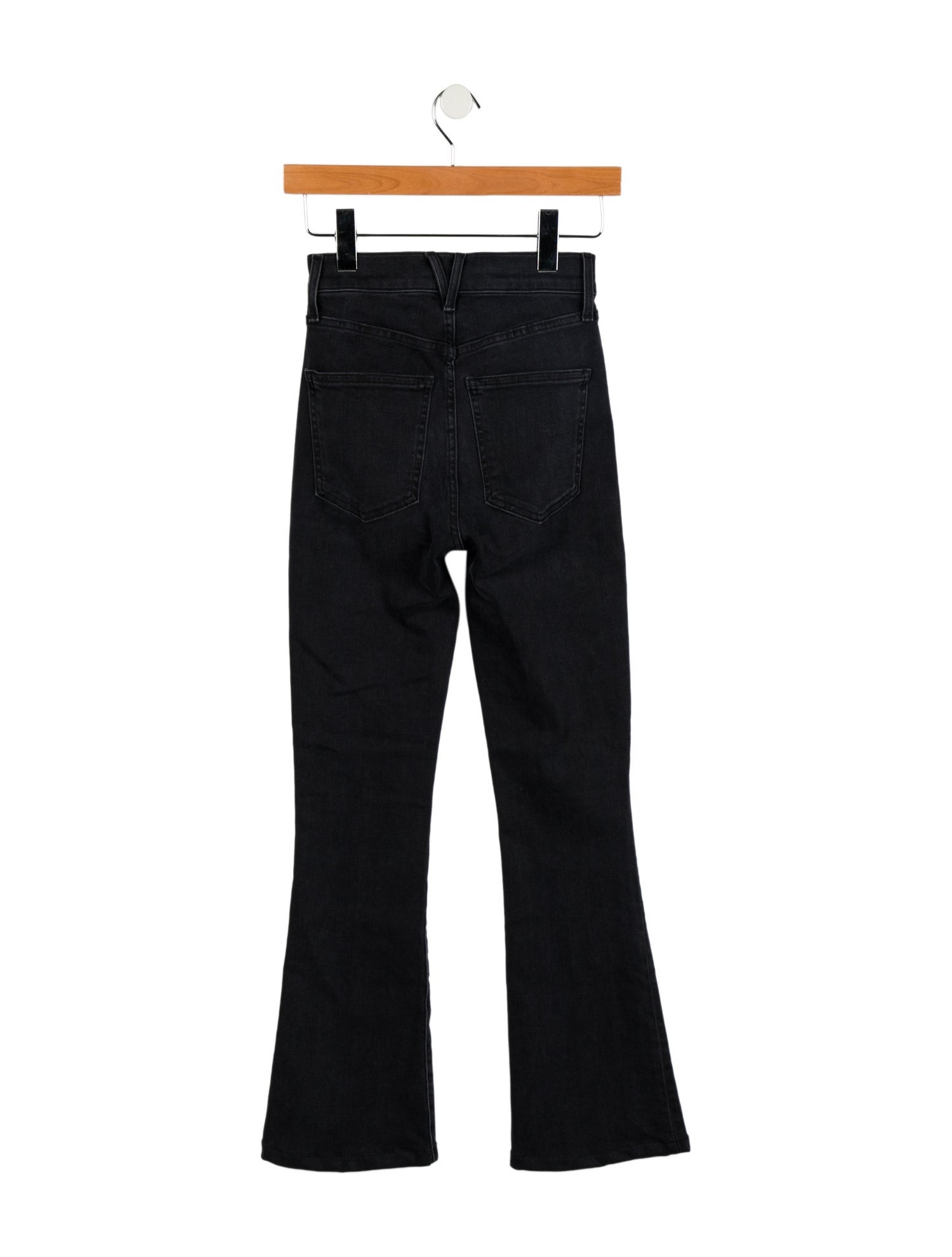 Veronica Beard Mid-Rise Wide Leg Jeans
