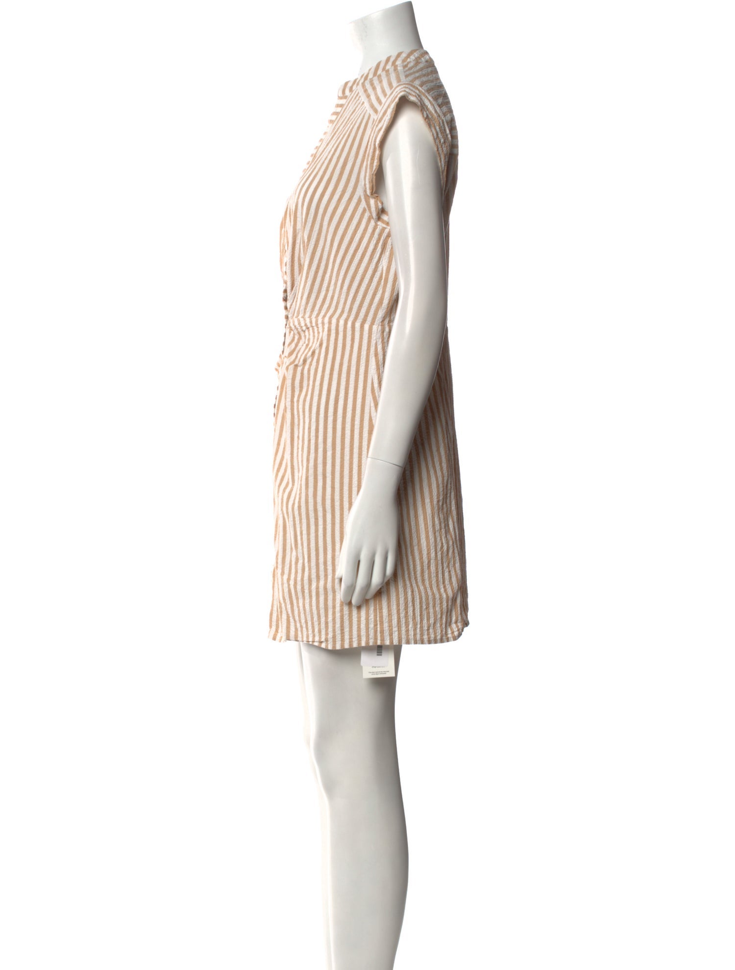 Veronica Beard Striped Mini Dress