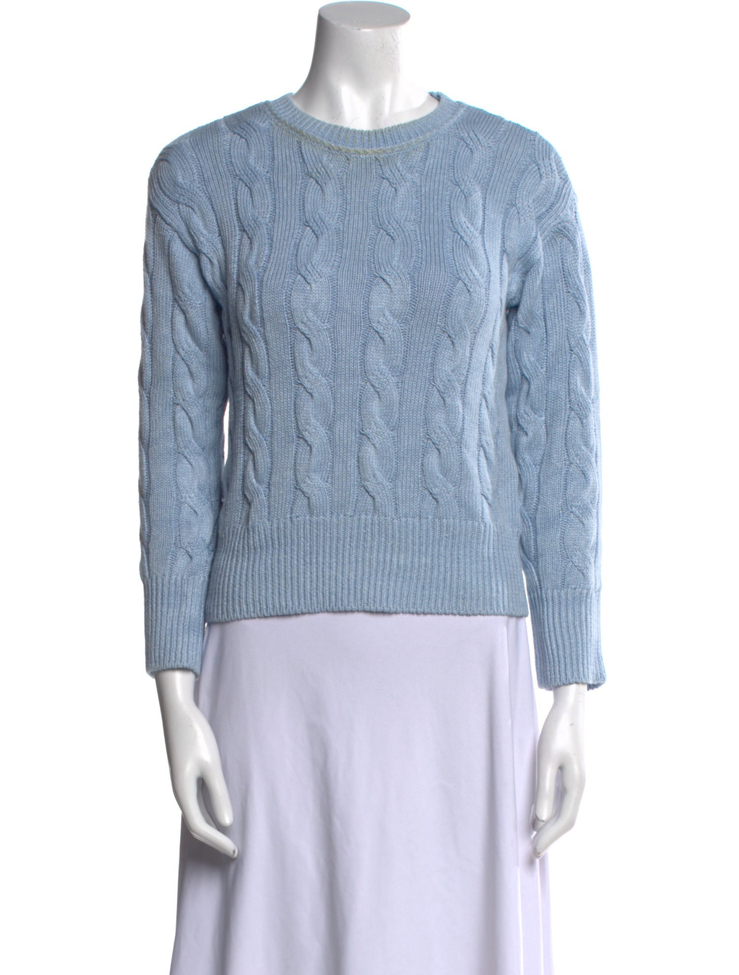 Veronica Beard Linen Crew Neck Sweater