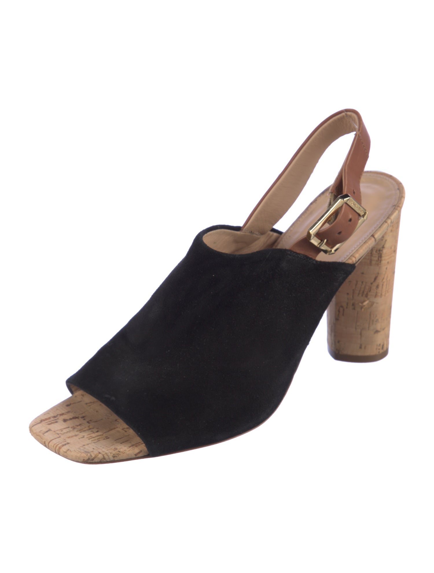 Veronica Beard Suede Slingback Sandals