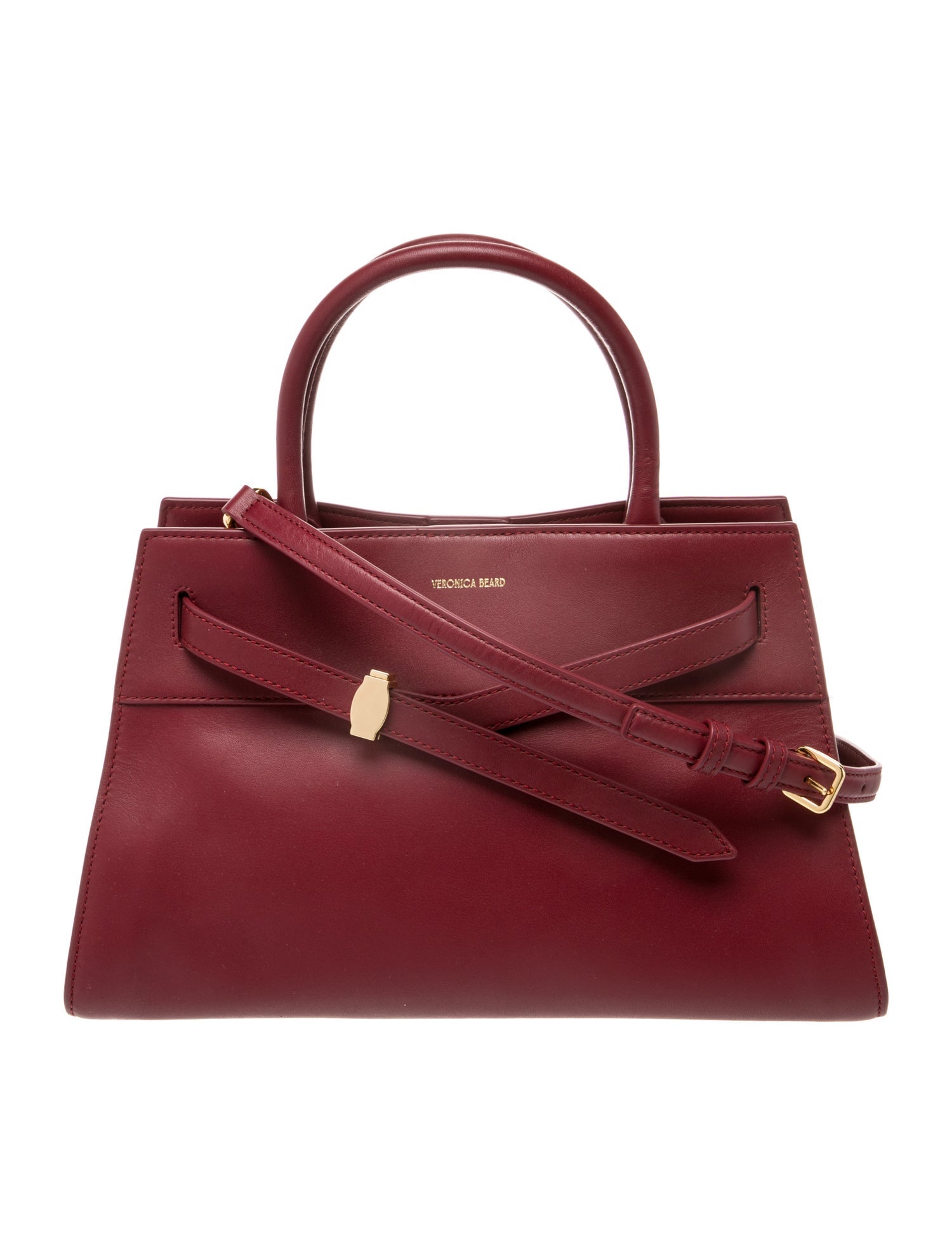 Veronica Beard Leather Top Handle Bag w/ Tags