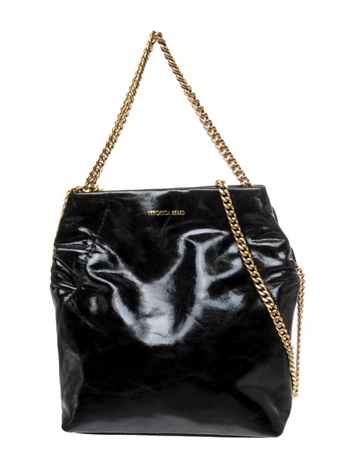 Veronica Beard Patent Leather Crossbody Bag