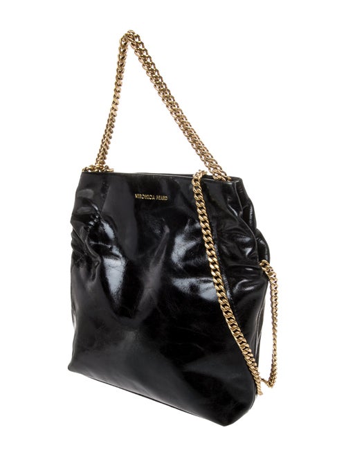 Veronica Beard Patent Leather Crossbody Bag
