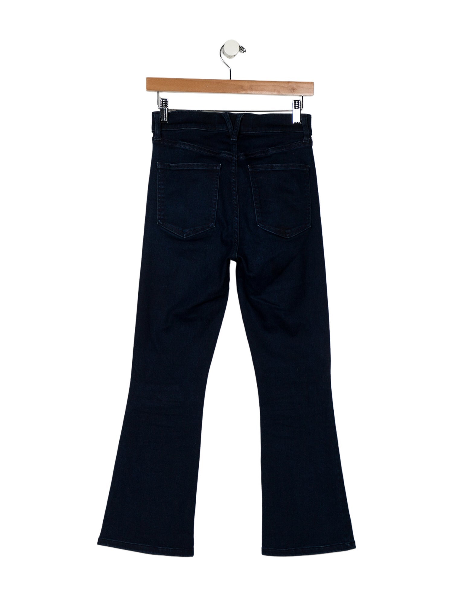 Veronica Beard High-Rise Straight Leg Jeans