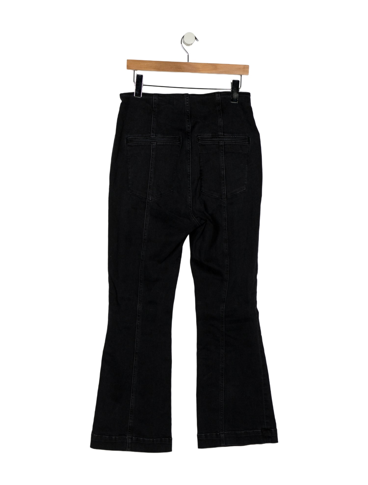 Veronica Beard High-Rise Wide Leg Jeans