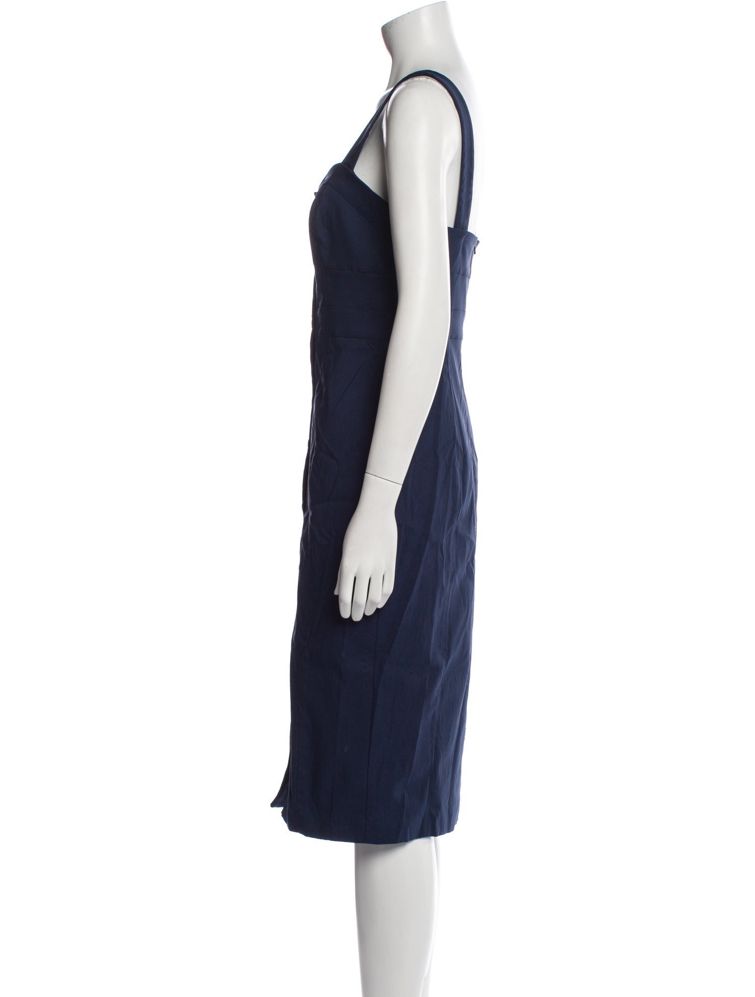 Veronica Beard Square Neckline Midi Length Dress w/ Tags