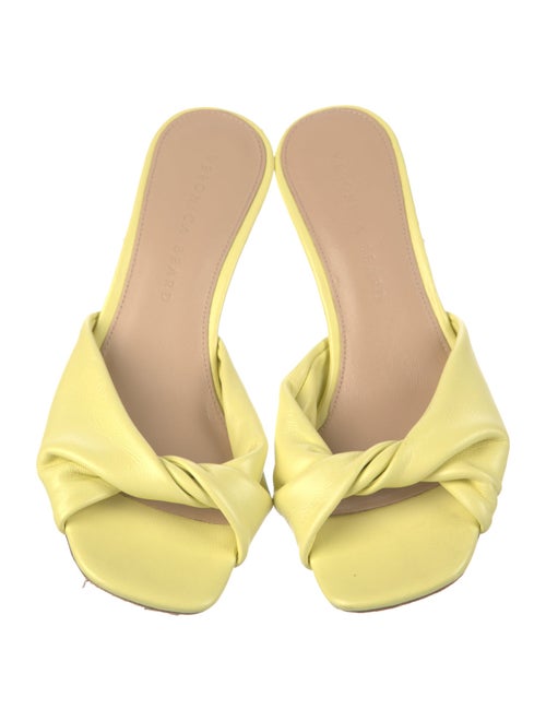 Veronica Beard Leather Slides