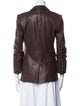 Veronica Beard Leather Blazer