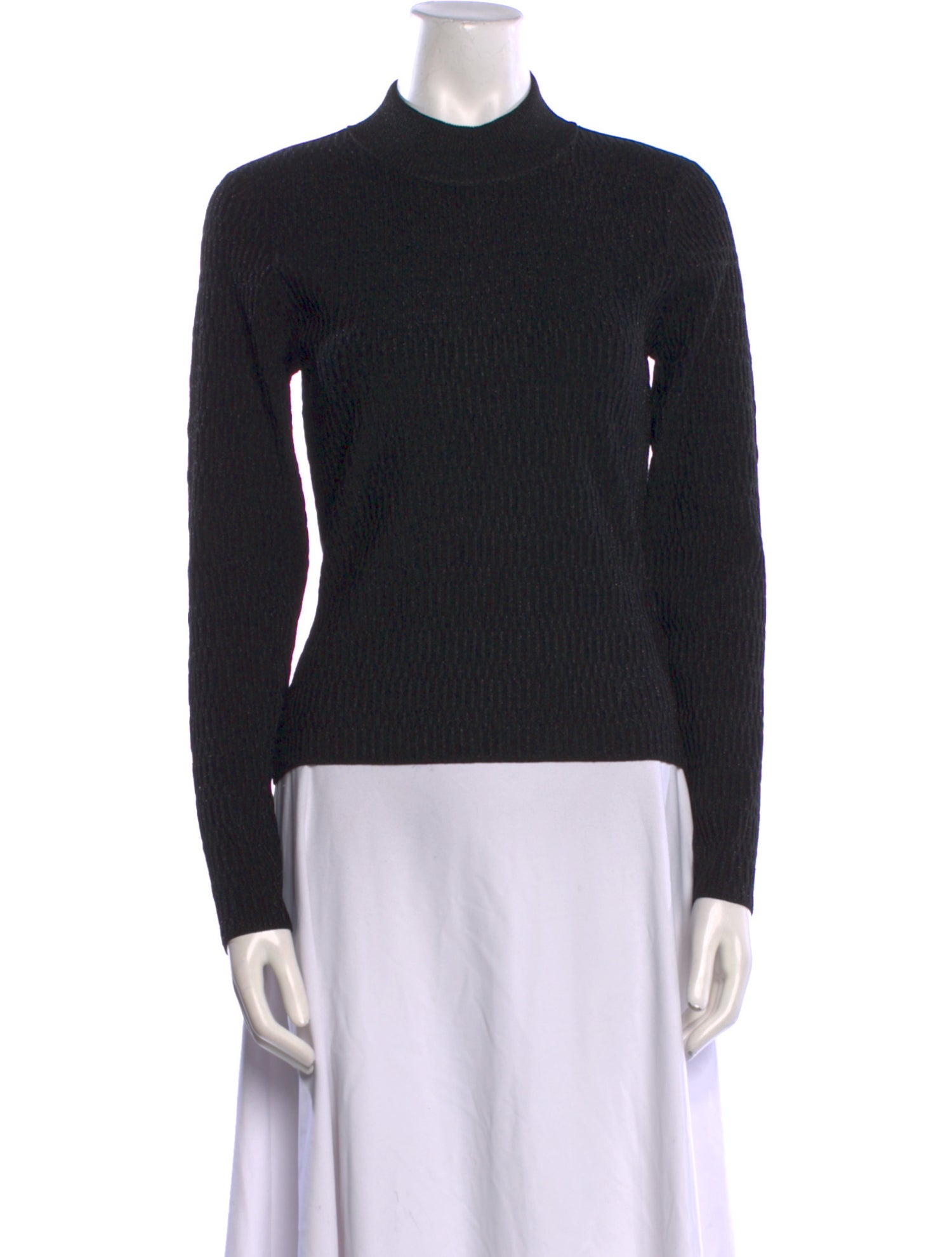 Veronica Beard Mock Neck Long Sleeve Sweatshirt w/ Tags
