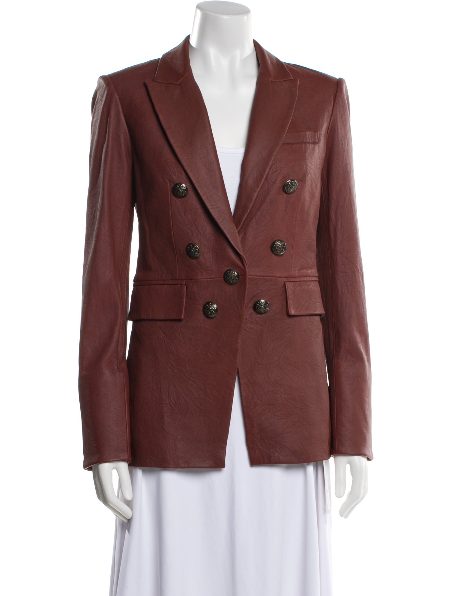Veronica Beard Lamb Leather Blazer w/ Tags