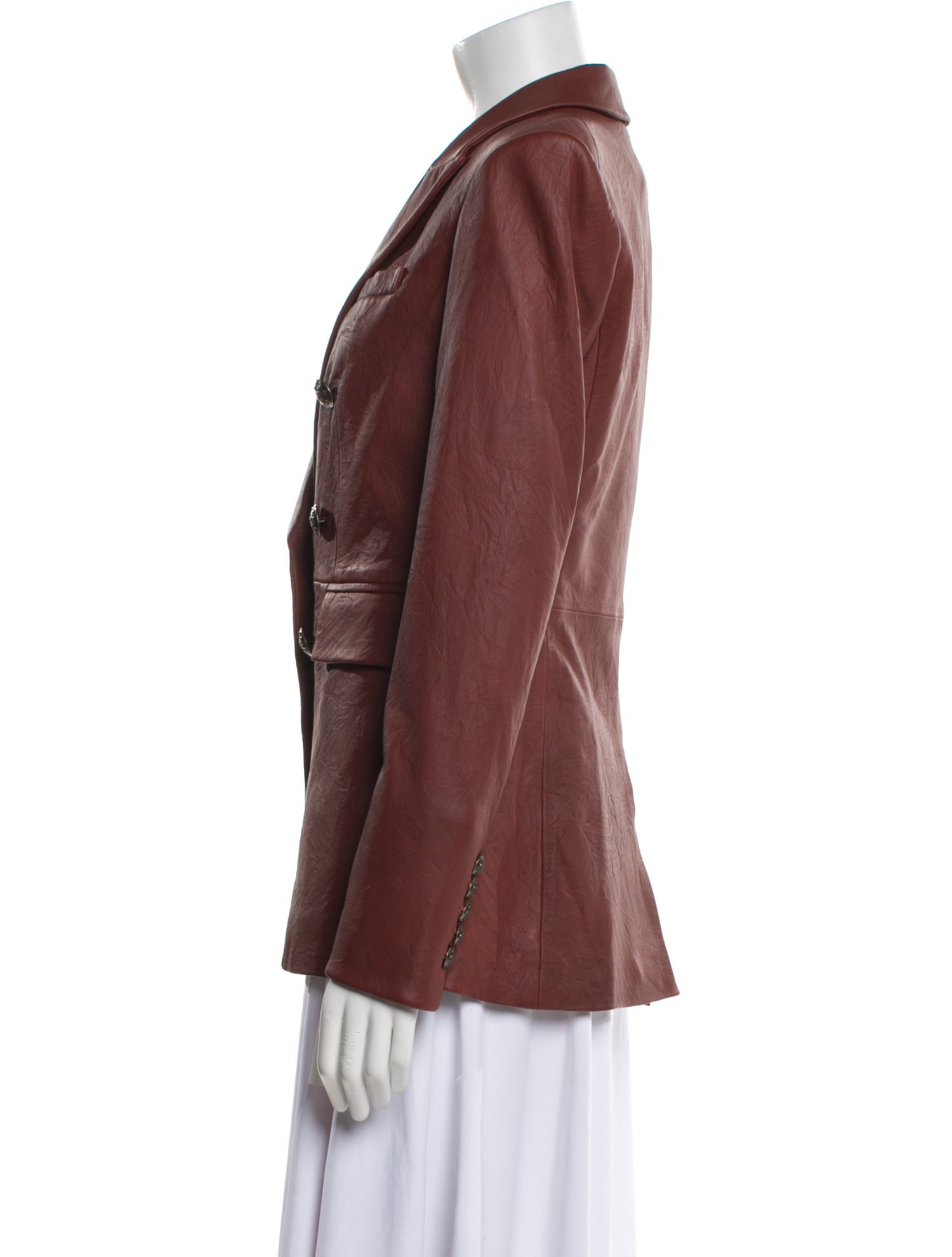 Veronica Beard Lamb Leather Blazer w/ Tags