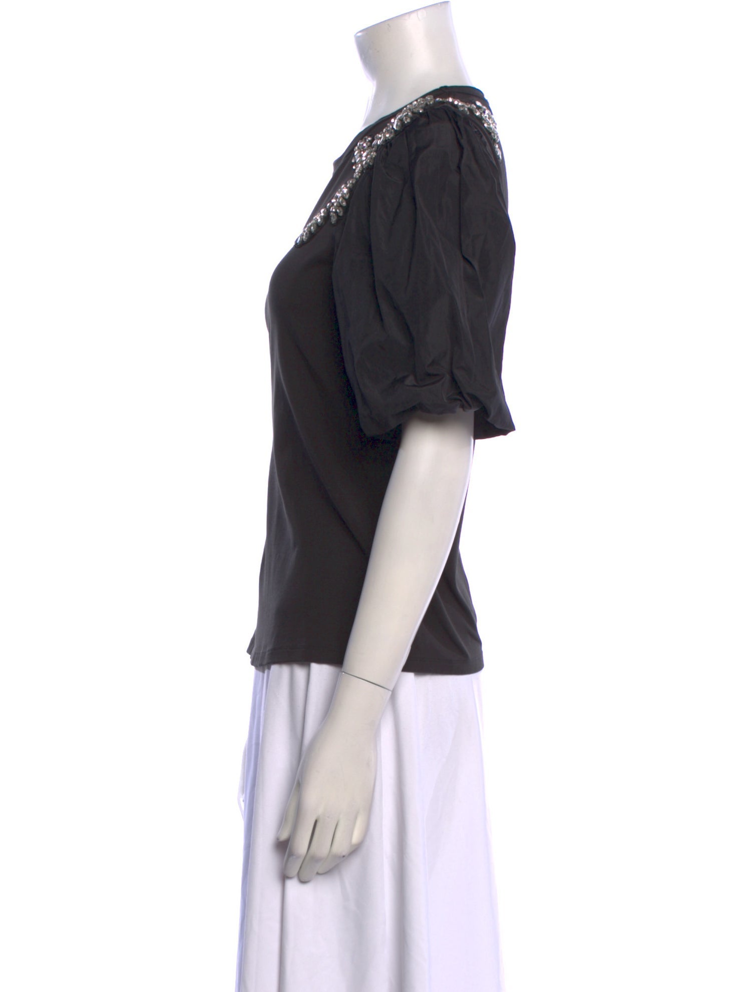 Veronica Beard Crew Neck Short Sleeve T-Shirt