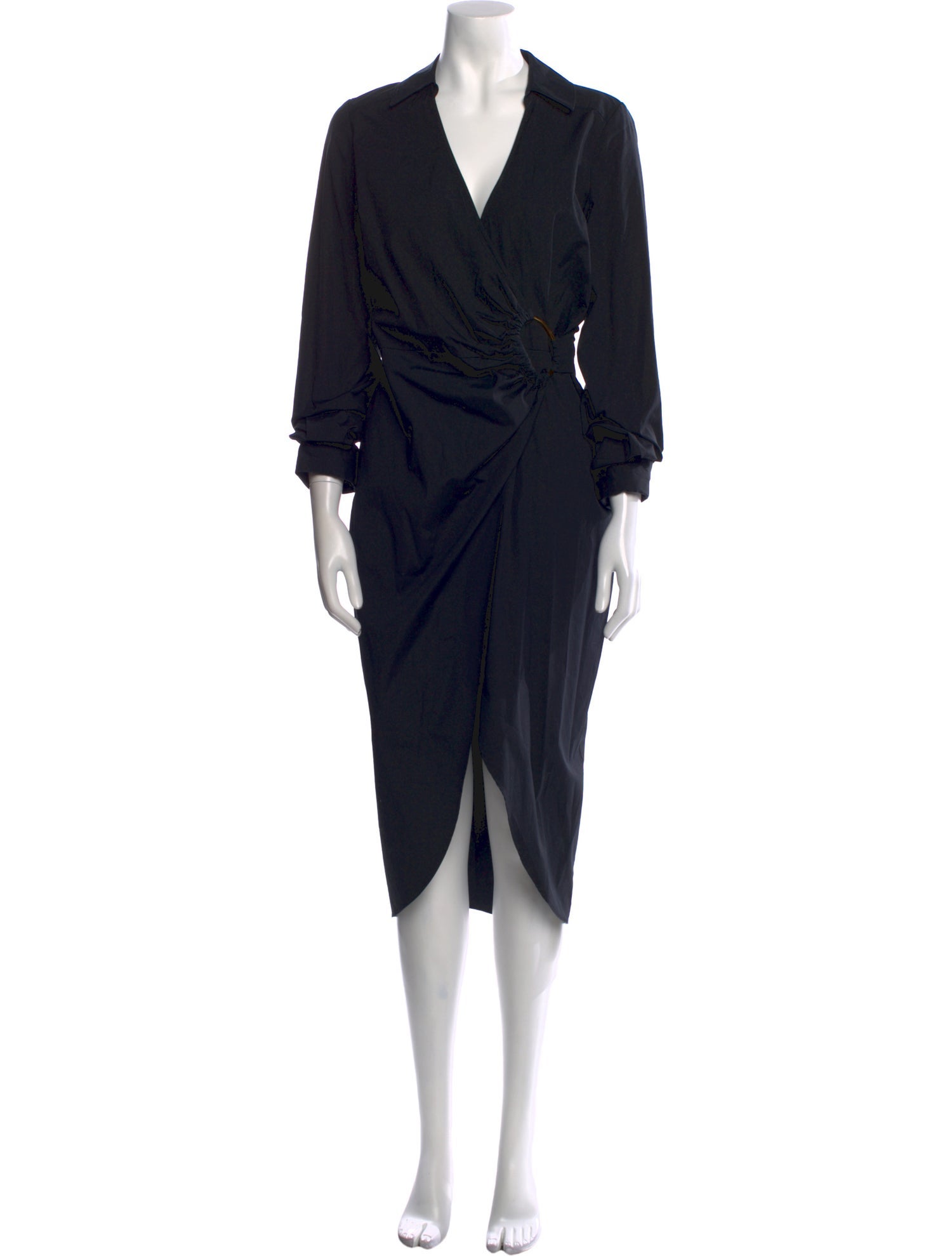 Veronica Beard V-Neck Midi Length Dress