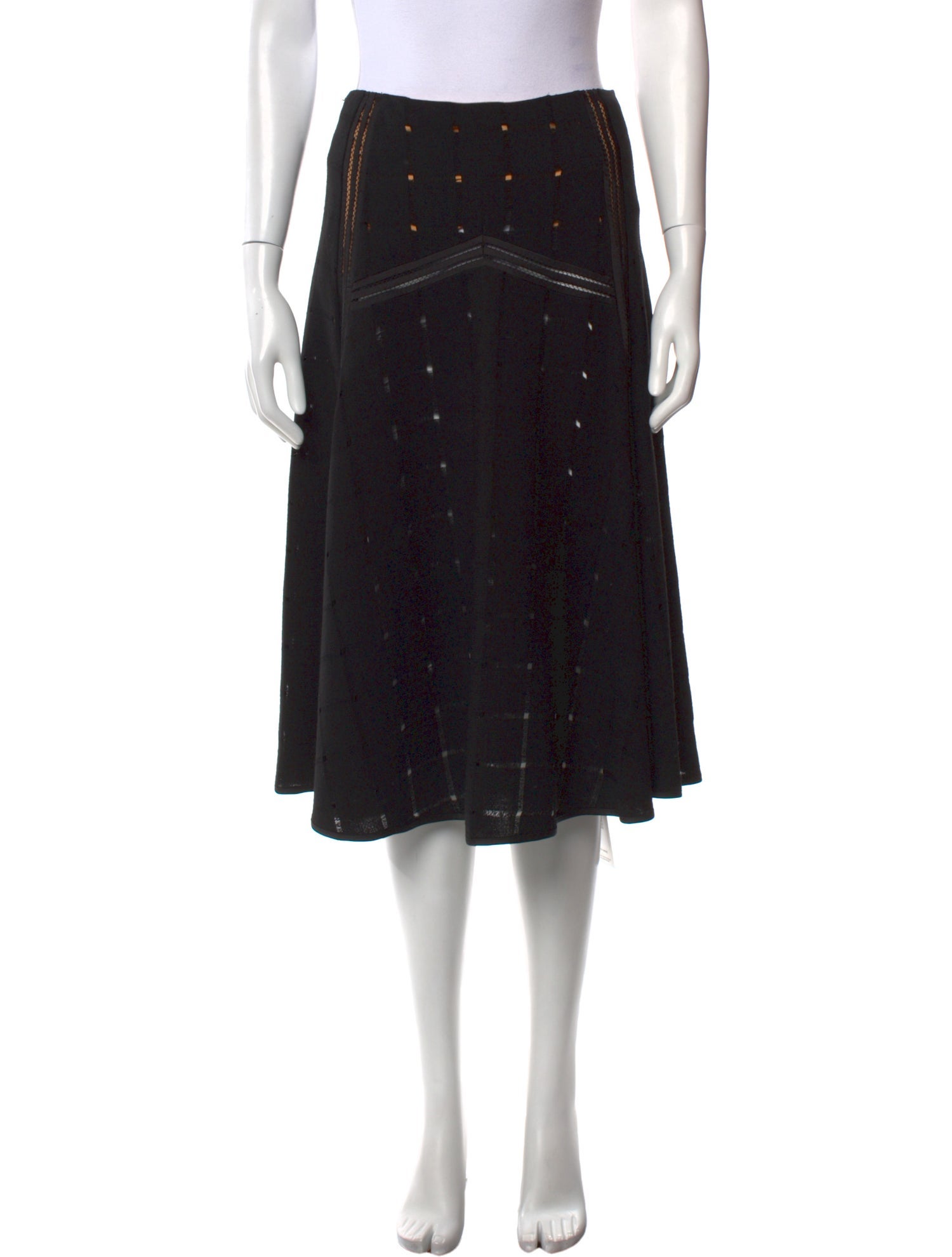 Veronica Beard Virgin Wool Knee-Length Skirt w/ Tags