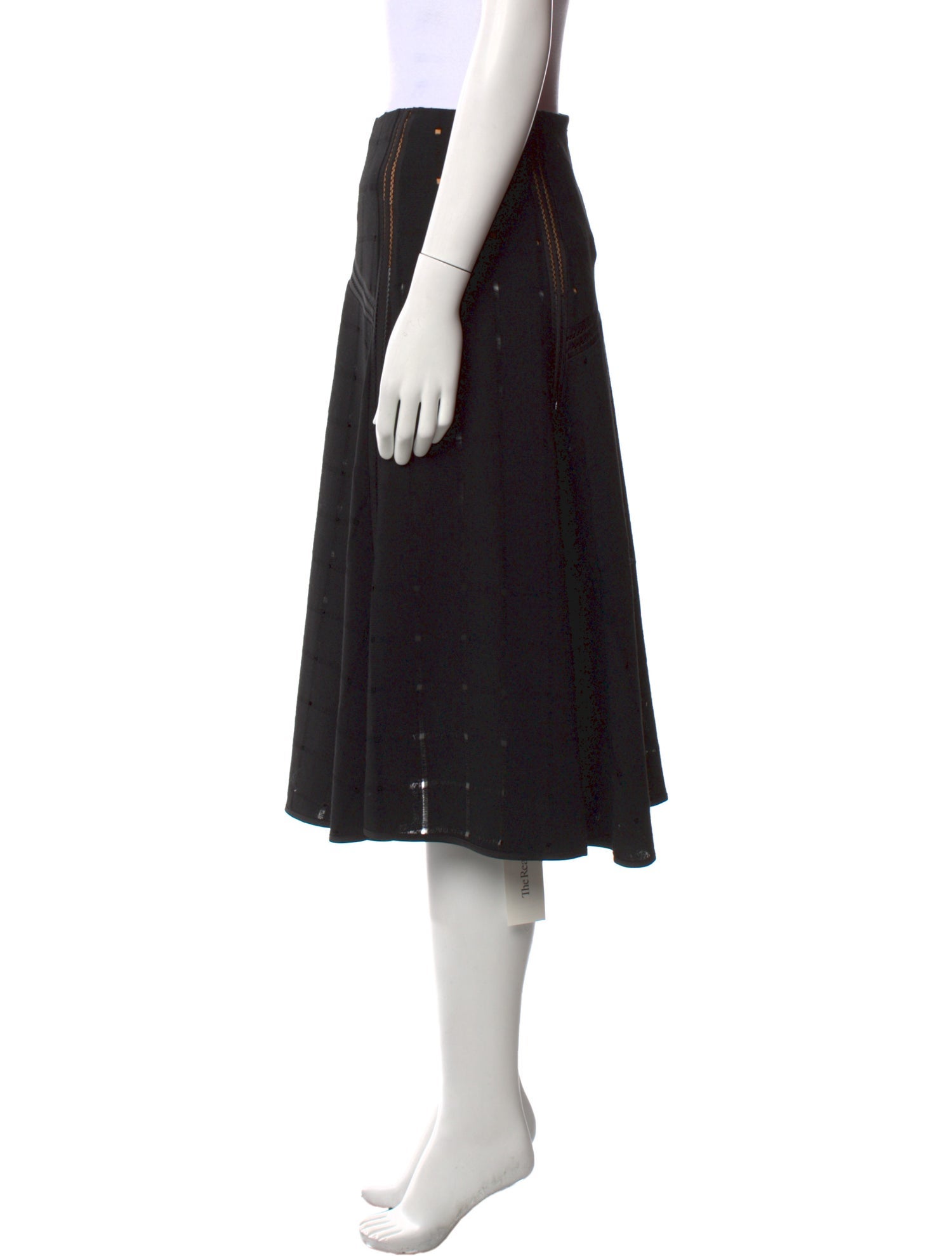 Veronica Beard Virgin Wool Knee-Length Skirt w/ Tags