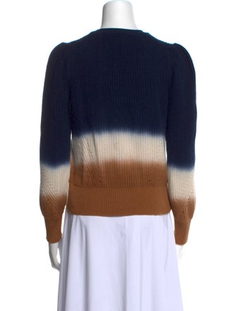 Veronica Beard Striped V-Neck Sweater