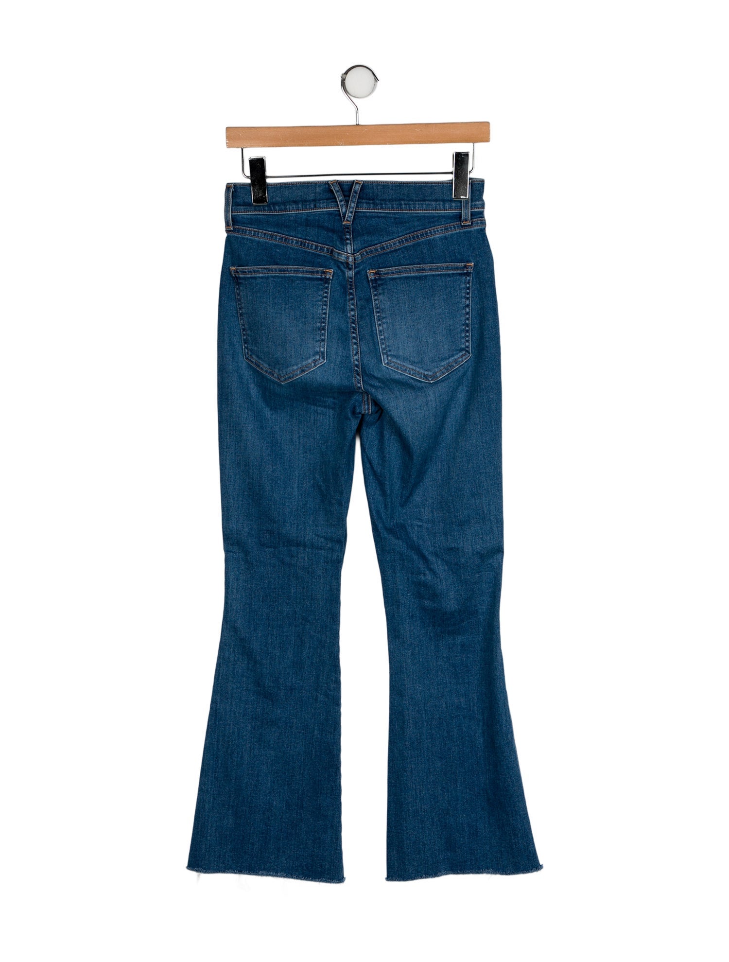 Veronica Beard High-Rise Wide Leg Jeans