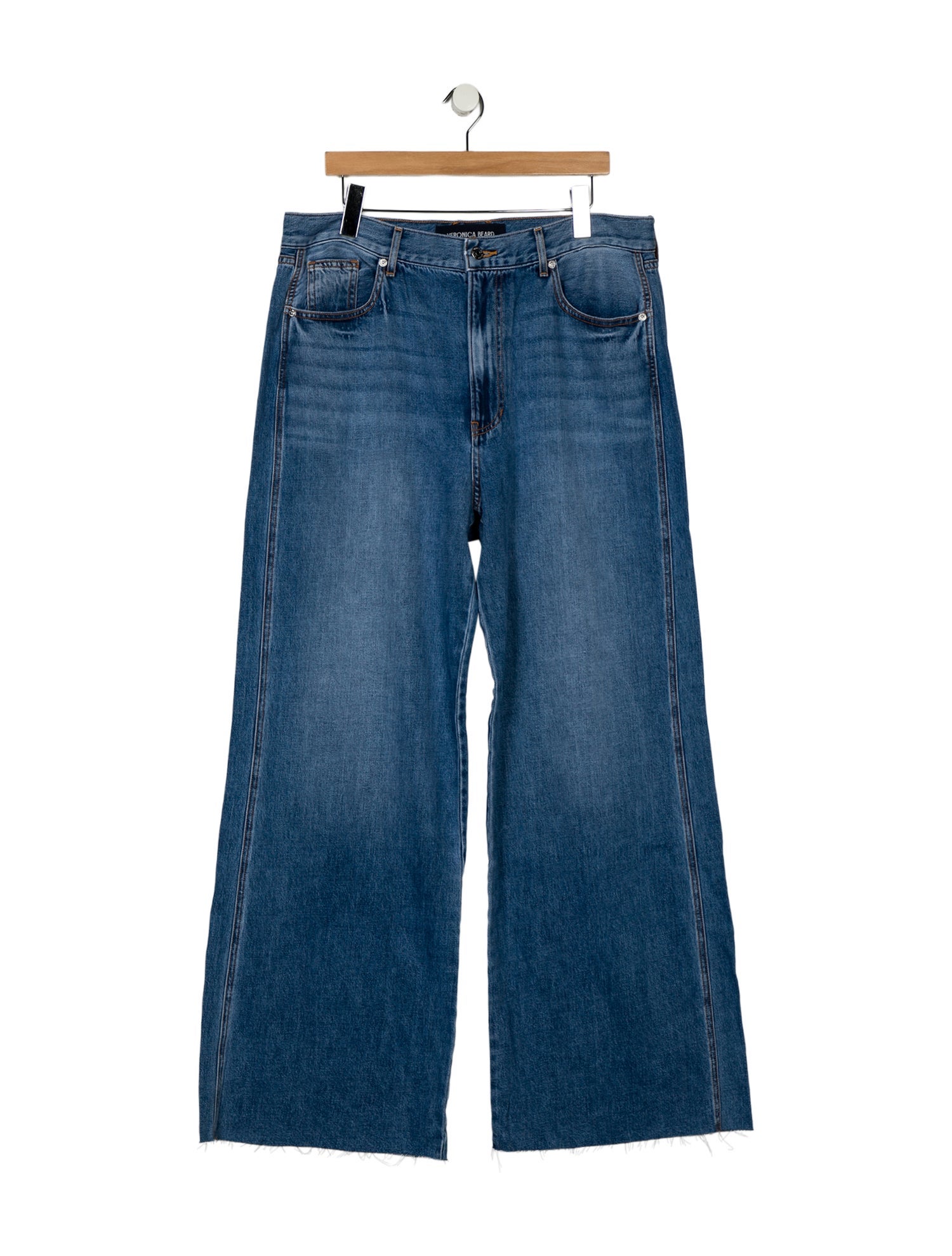 Veronica Beard High-Rise Wide Leg Jeans w/ Tags