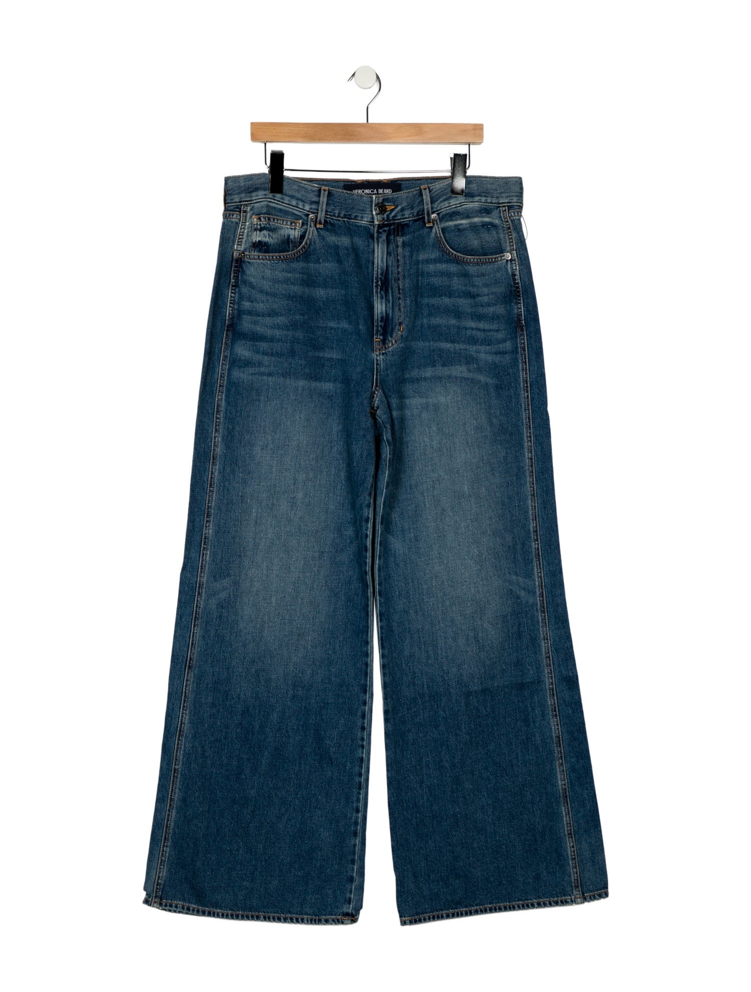 Veronica Beard High-Rise Wide Leg Jeans w/ Tags