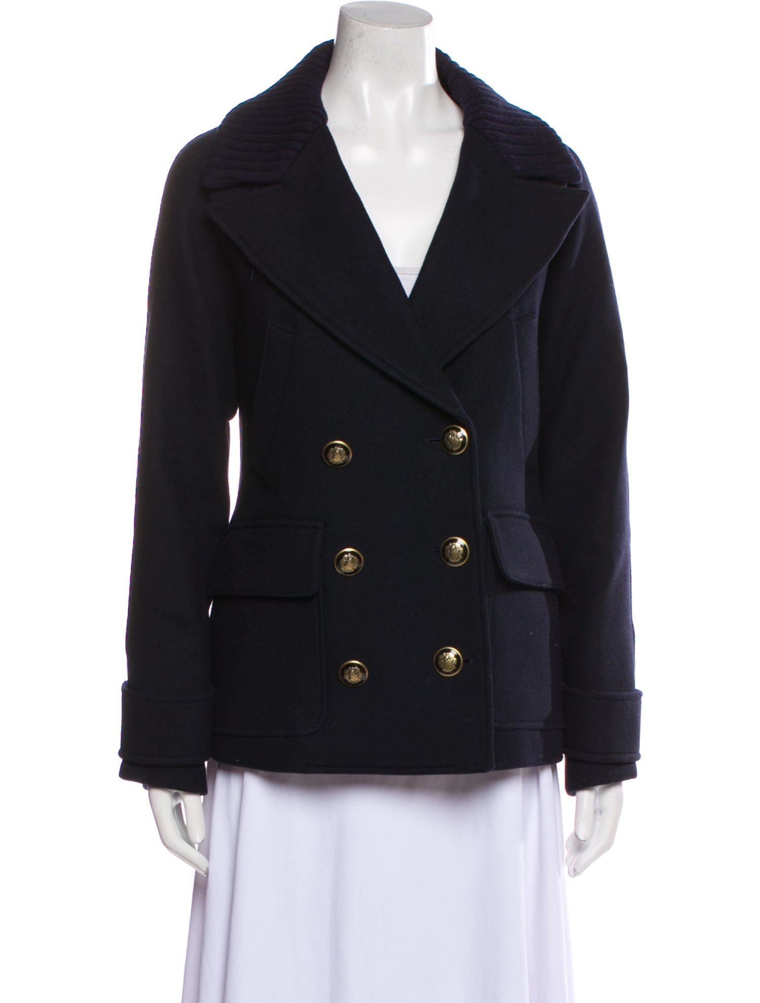Veronica Beard Wool Peacoat