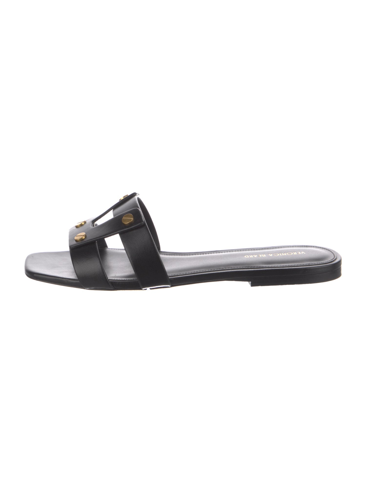 Veronica Beard Leather Slides